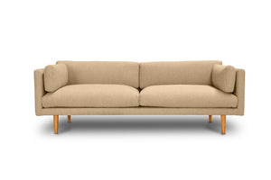 A SOFA bouclé. 215 cm