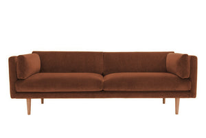 A SOFA velvet. 235 cm