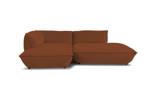FRIDAY velvet. 2 pieces, Open Corner, left