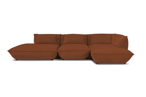 FRIDAY velvet. 3 pieces, Open Corner, right