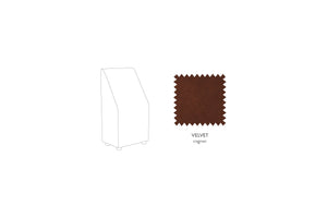 PEAK velvet. Back 1/2