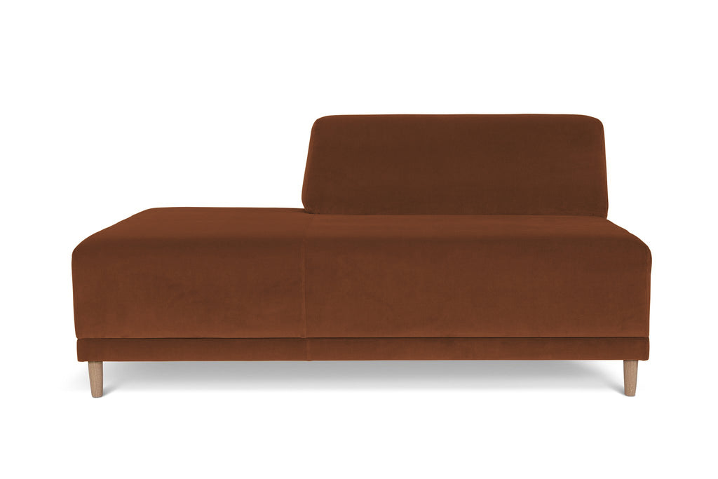 FLOKK velvet. Open Seat, left