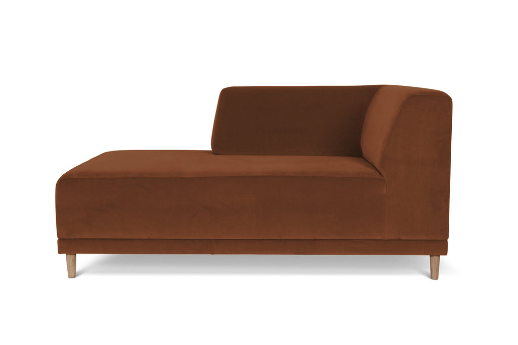 FLOKK velvet. Open Corner, left