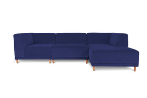 FLOKK velvet. 3 pieces, corner, right
